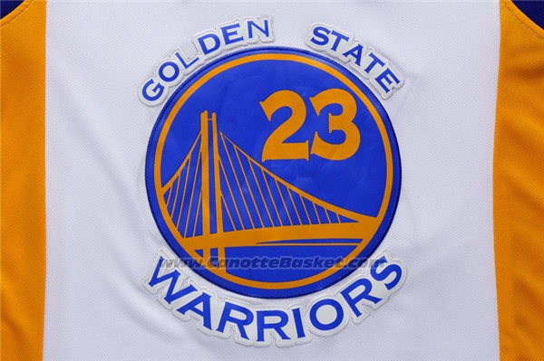 Maglia Golden State Warriors Draymond Green #23 Bianco